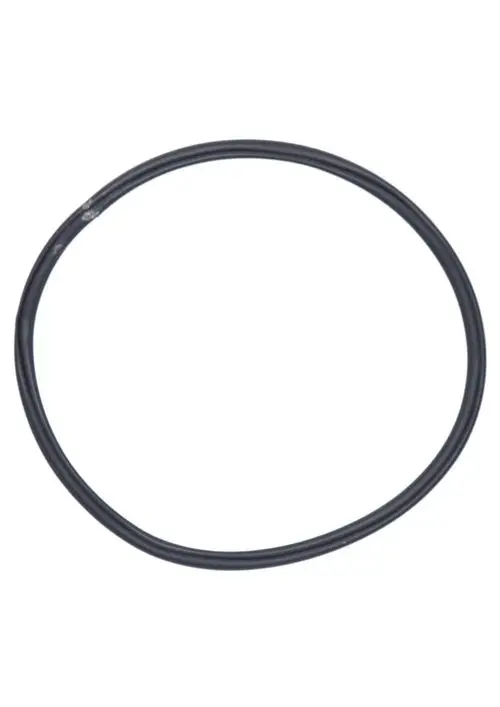 Schwarze, runde Dichtschnur auf weißem Hintergrund, geeignet als Ersatzteil für Produkte von Judo, insbesondere für Modelle wie JRSF DN 150.